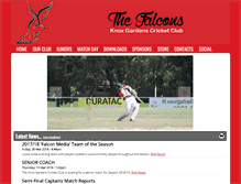 Tablet Screenshot of knoxgardenscc.com.au